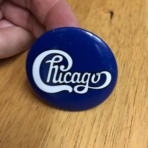 Vnt Chicago Concert Button From Late 70s To Early… - image 1